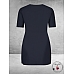 Plus Basics  Shirt Tee V-Neck Navy